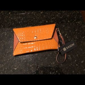 Women’s brown clutch